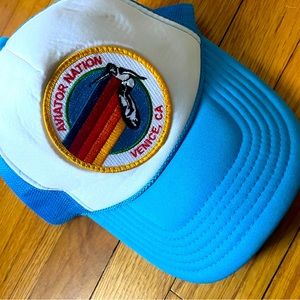Aviator nation blue trucker hat. Like New !!!! Hot item